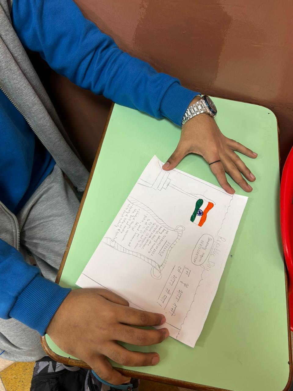 Visions of Sovereignty: Senior Students Design Republic Day Placards